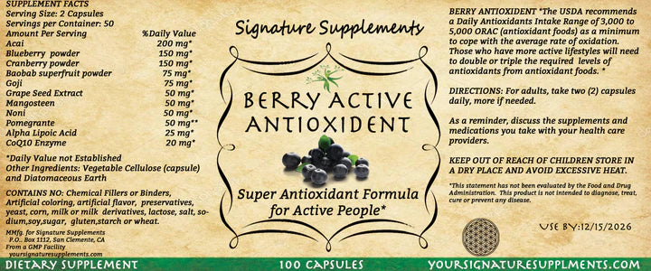 BAYAS ANTIOXIDANTES ACTIVA
