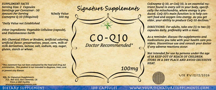 ⚡ CoQ10