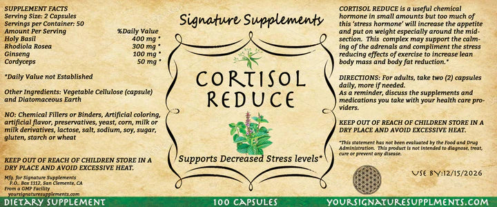 π§ Cortisol Support Complex