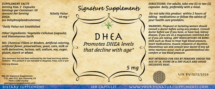 π DHEA 5mg β Hormonal Balance & Vitality Support