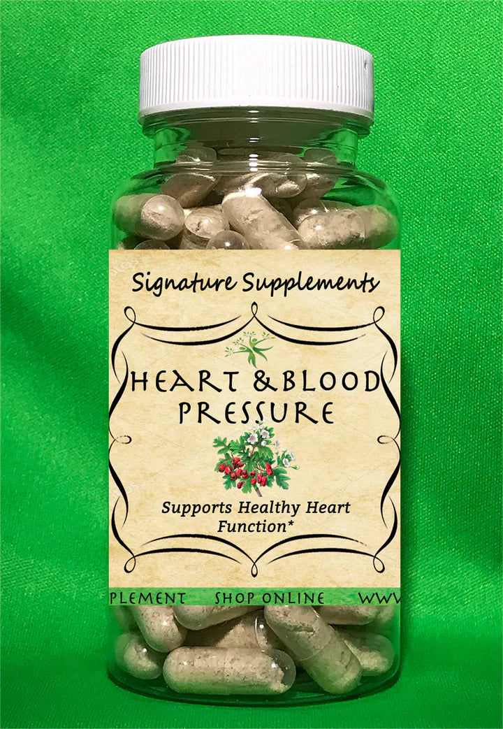 ❤️ Heart & Blood Pressure – Herbal & Mineral Support for Circulatory Wellness
