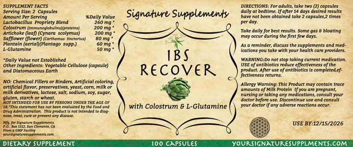 🌱 IBS Recover