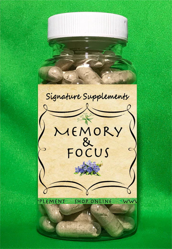🧠Memory & Focus – Botanical Clarity for a Sharper Mind