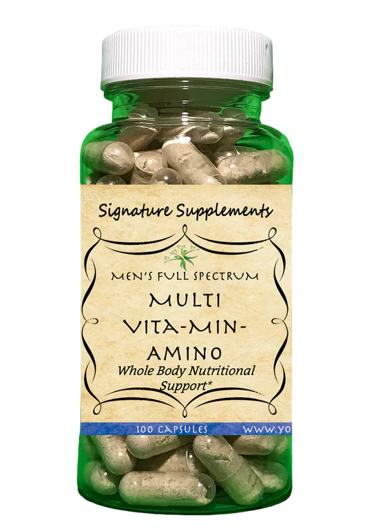 MULTIVITAMINAS Y MINERALES AMINOÁCIDOS PARA HOMBRES