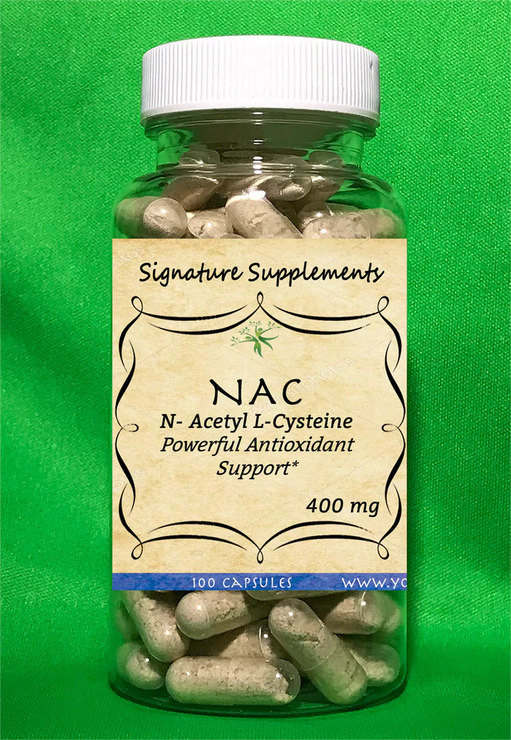 🧪 N-Acetyl Cysteine (NAC) Support Glutathione Production & Cellular Defense