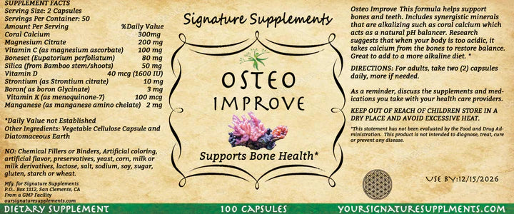 🦴 Osteo Improve