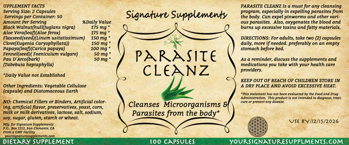 🦠 Parasite Cleanz