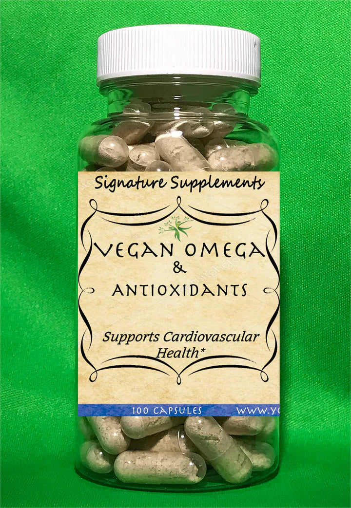 π± Vegan Omega + Antioxidants β Clean, Conscious Cardiovascular & Brain Support