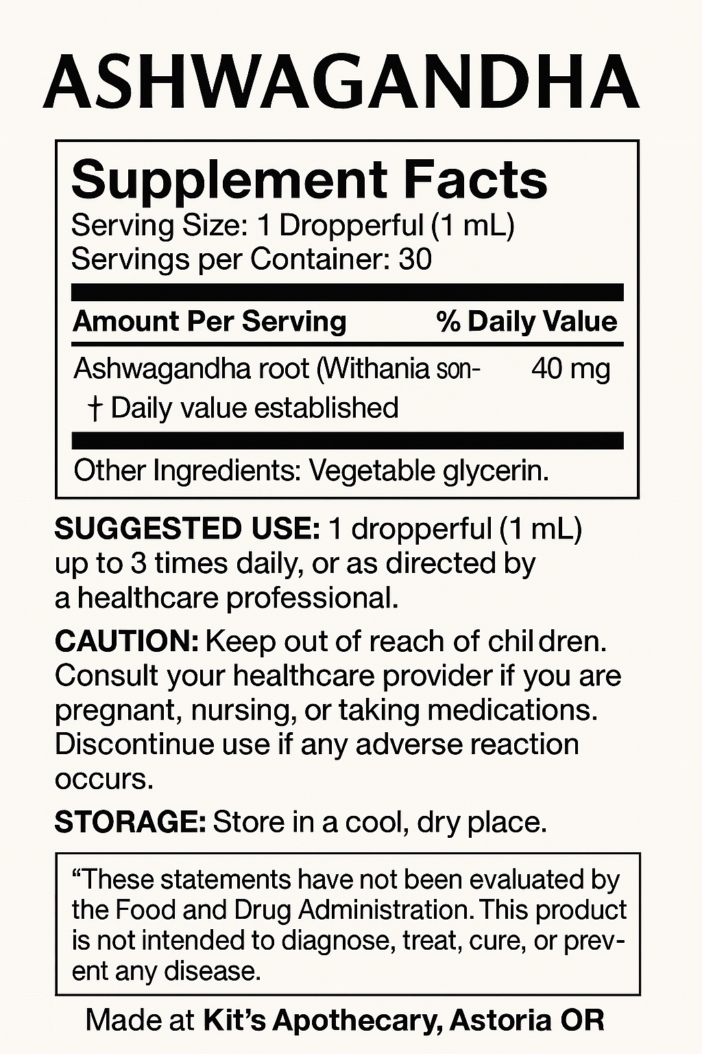 🌱 ASHWAGANDHA | Restore + Unwind