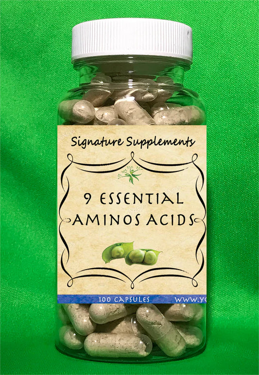 9 ESSENTIAL AMINO ACIDS