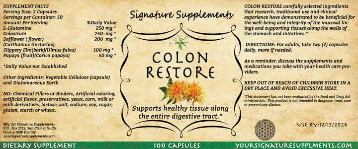 COLON RESTORE