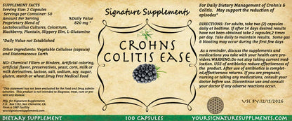 CROHNS & COLITIS EASE