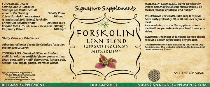 FORSKOLIN Lean Blend