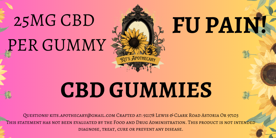 FU PAIN! CBD & TURMERIC GUMMIES