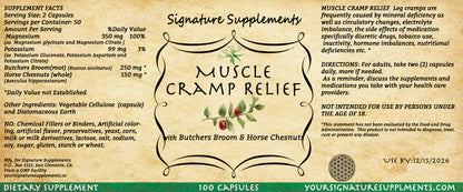 MUSCLE CRAMP RELIEF