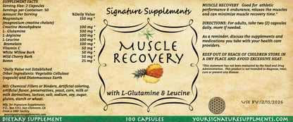 MUSCLE RECOVERY