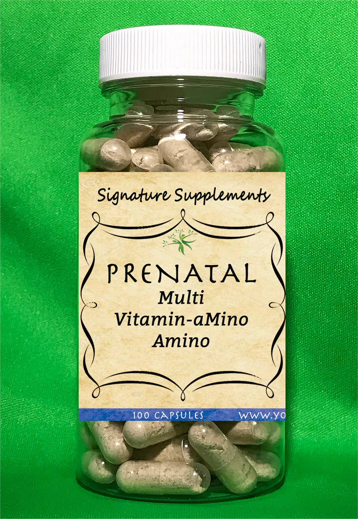 MULTIVITAMINICO PRENATAL MINERALES AMINOÁCIDOS