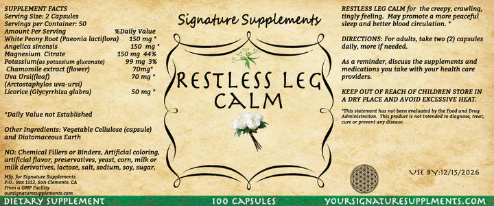 RESTLESS LEG CALM