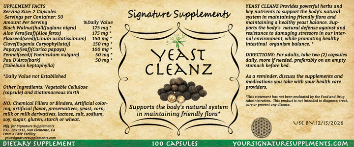 YEAST CLEANZ