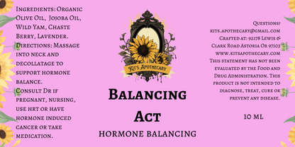 BALANCING ACT - HORMONE BALANCING OIL