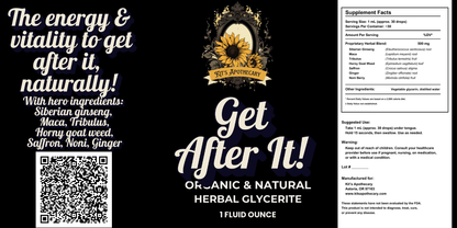 🔥GET AFTER IT | Vitality + Vigor Tincture