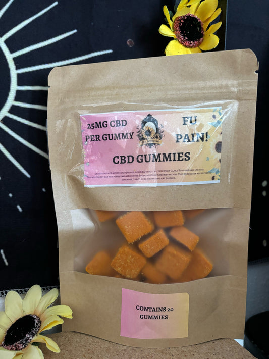 FU PAIN! CBD & TURMERIC GUMMIES