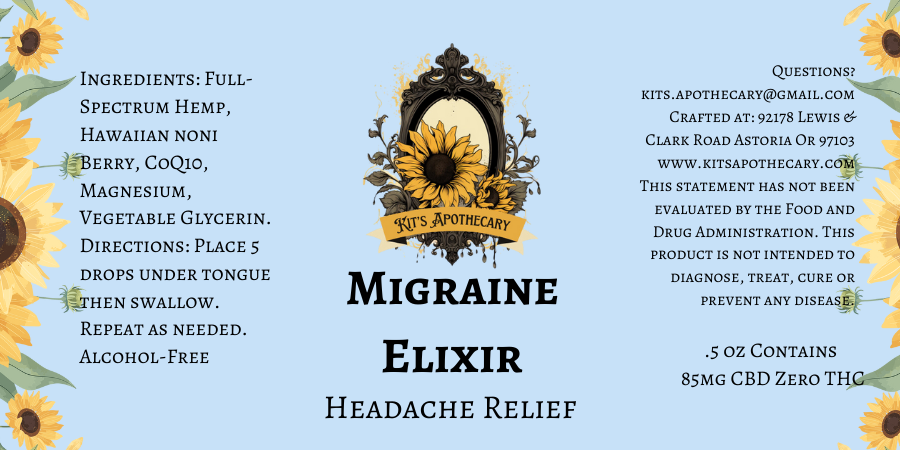 ELIXIR PARA LA MIGRAÑA